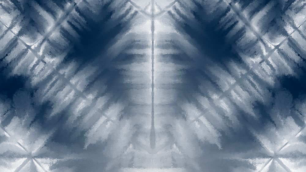 Shibori background psd with indigo blue pattern