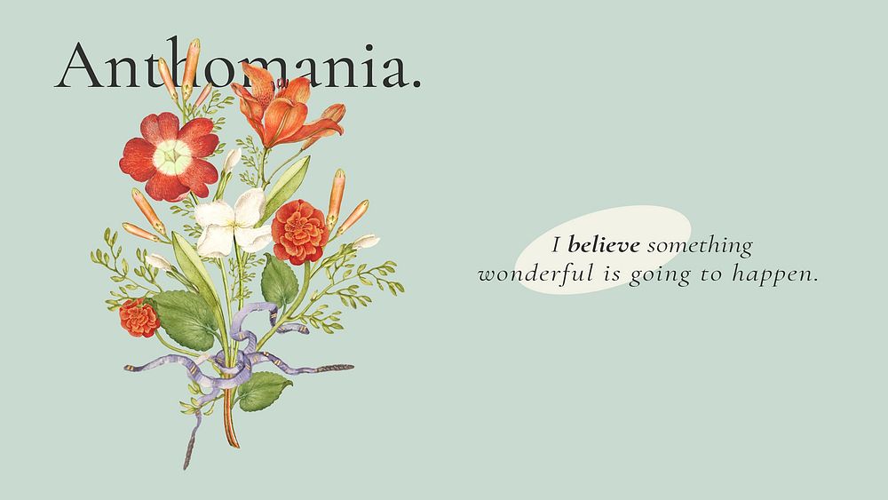 Editable beautiful floral template vector blog banner
