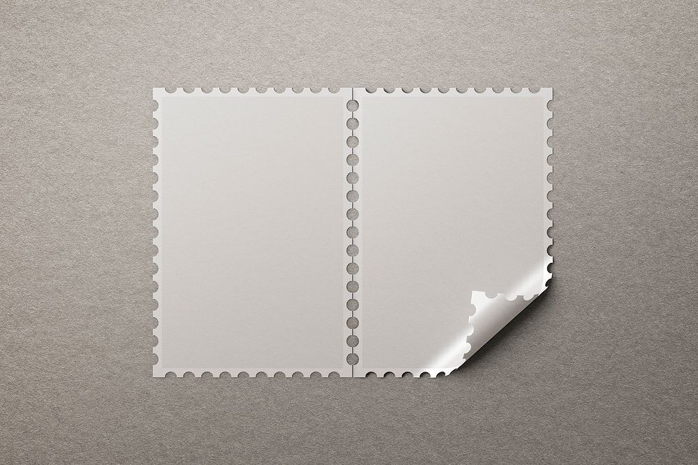 Blank stamps with copy space