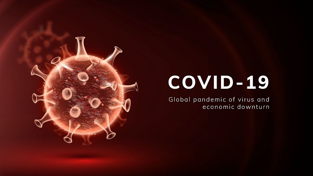 Covid-19 global pandemic template psd health crisis presentation