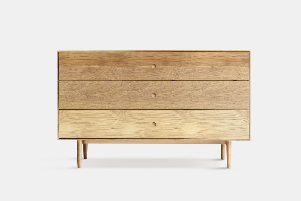 Minimal dresser drawer wooden furniture
