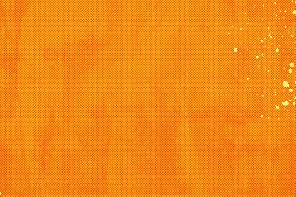 Orange textured background, colorful design