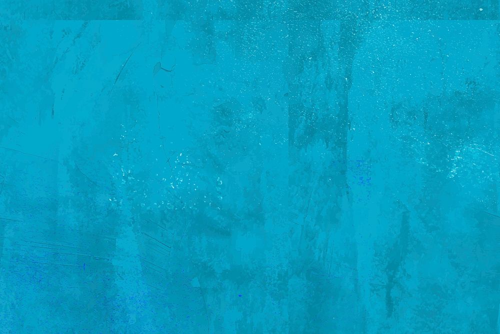 Blue background, grunge texture design vector
