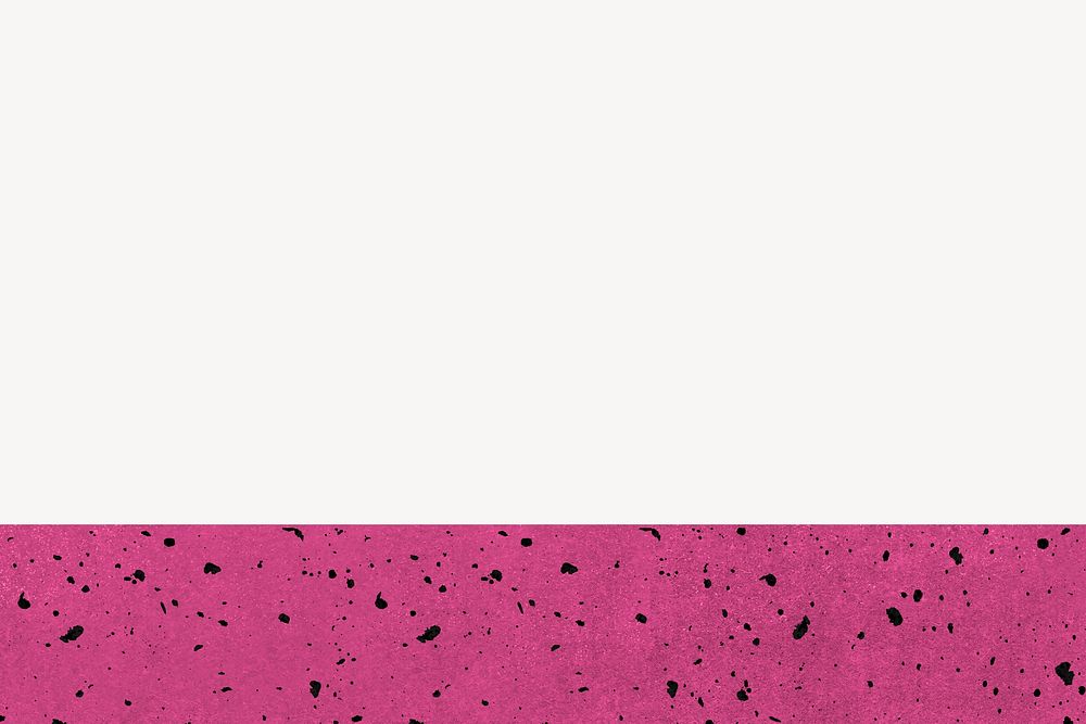 White background, pink textured border design vector