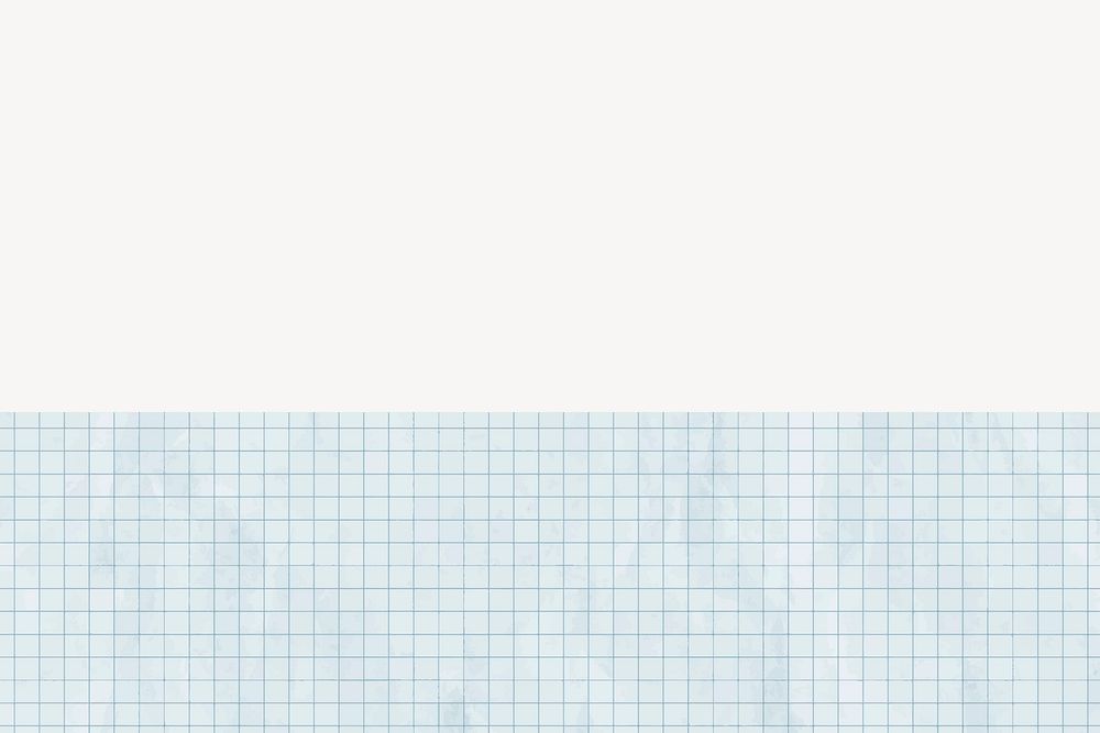 Grid paper border background, off white design vector