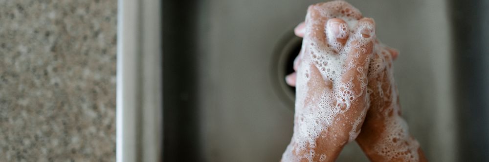 Wash your hands with soap and water to protect yourself from coronavirus 