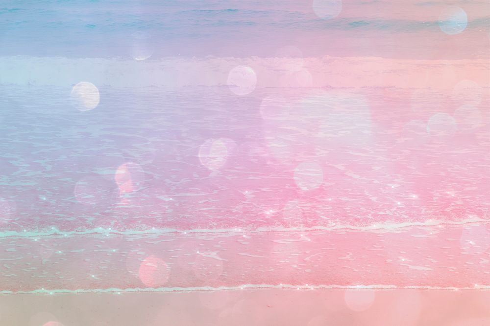 Pastel wave background vector with blank space