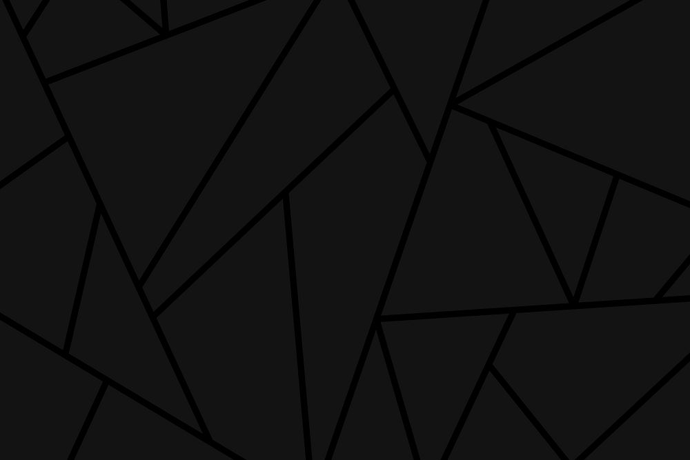 Triangle geometric pattern black background