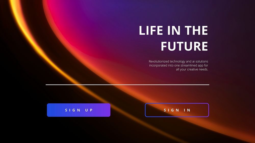 futuristic-aesthetic-powerpoint-presentation-template-premium-vector