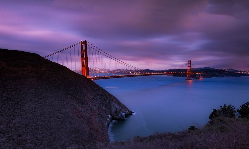 San Francisco, United States. Original public domain image from Wikimedia Commons