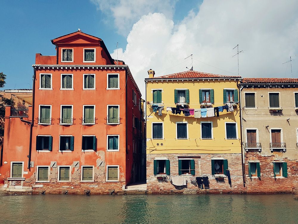 Каннареджо, Венеция, Италия. Original public domain image from Wikimedia Commons