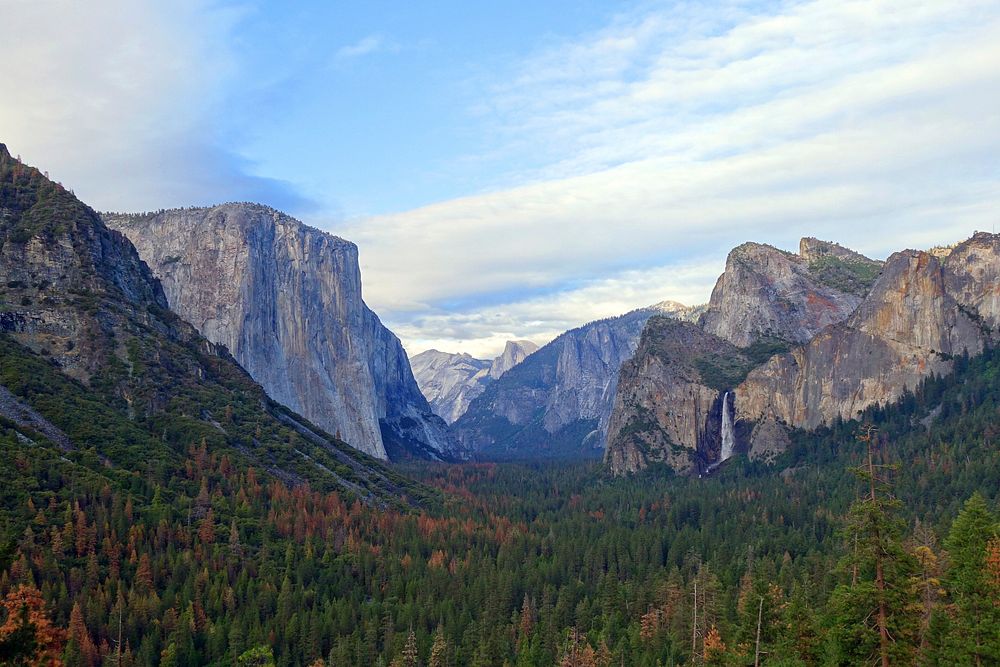Yosemite Valley, United States. Original public domain image from Wikimedia Commons