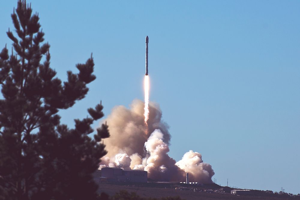 Vandenberg Air Force Base, United States. Original public domain image from Wikimedia Commons