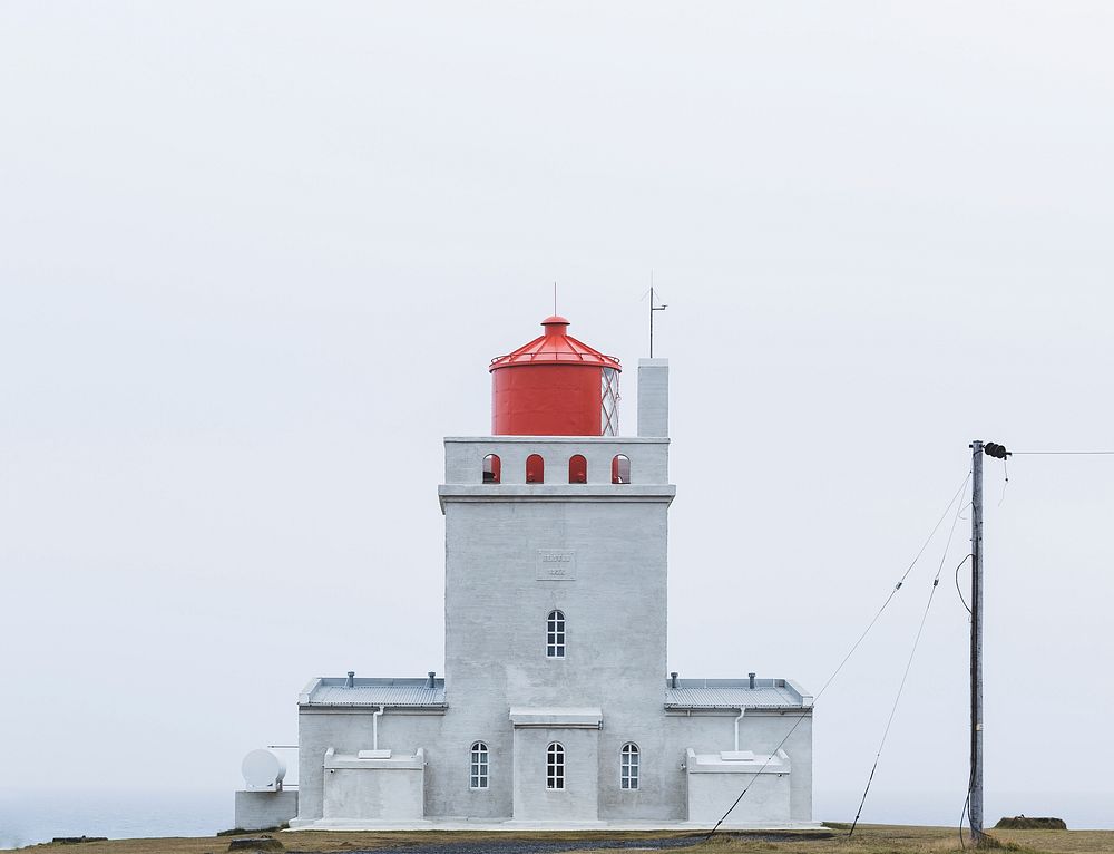 Vik, Iceland. Original public domain image from Wikimedia Commons