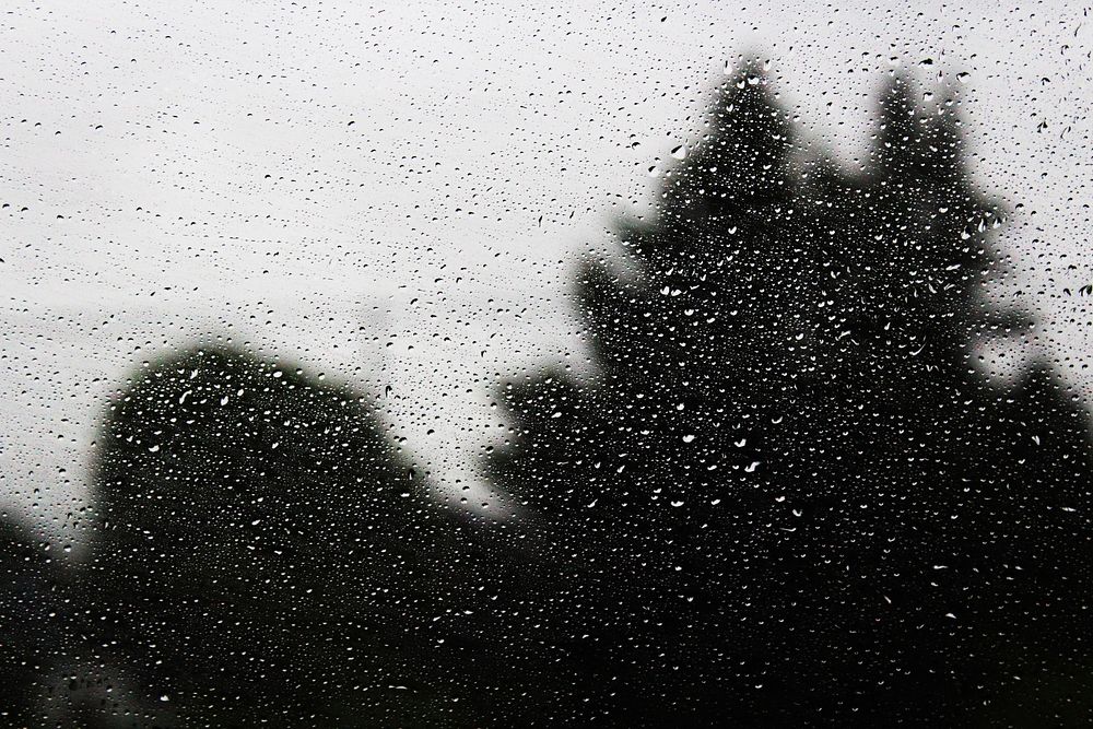 Drops On My Window. Original public domain image from Wikimedia Commons