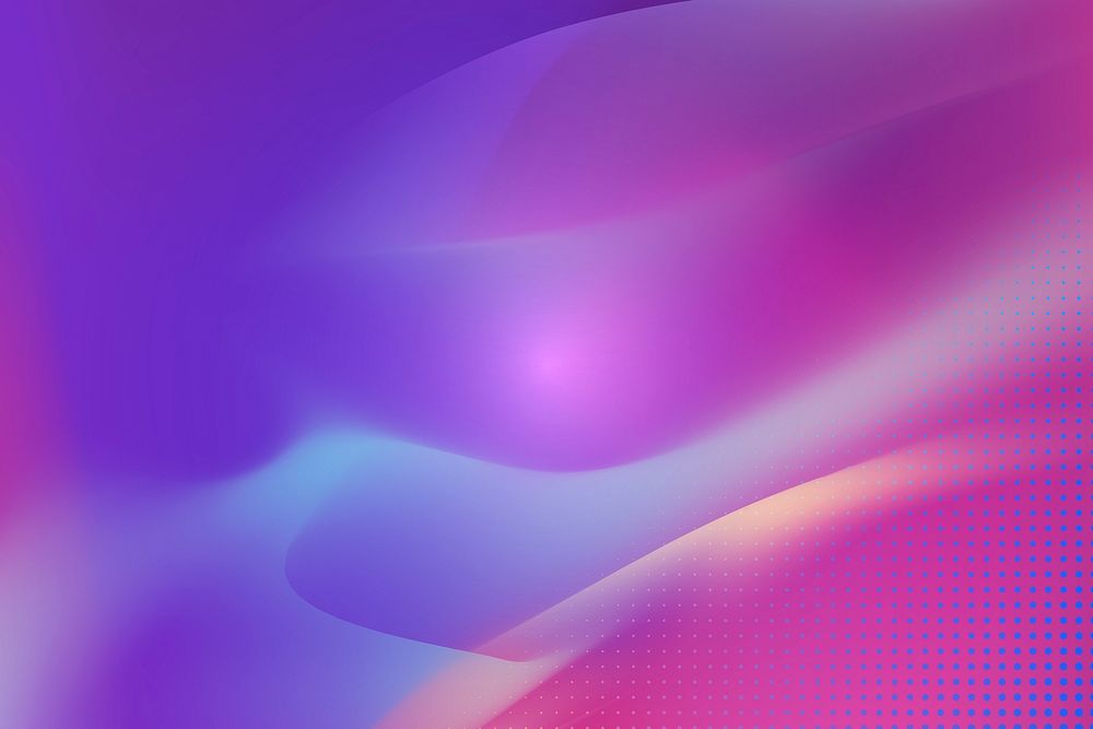Purple gradient background, modern technology concept
