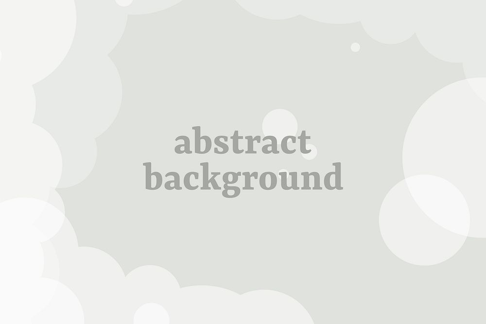 Abstract gray cloudy background vector