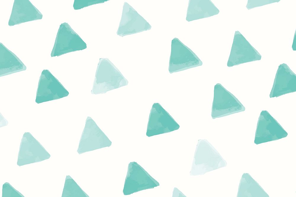 Green triangle shaped seamless pattern  wallpaper vector