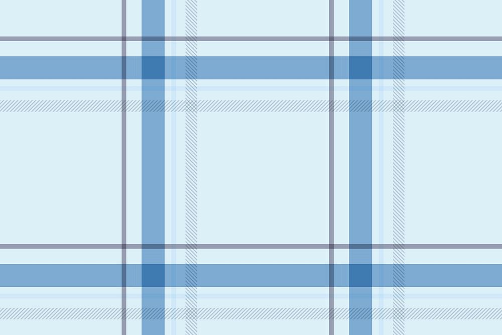 Blue tartan seamless pattern background vector template