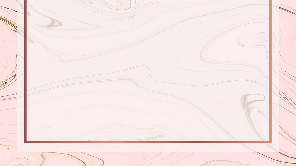 Rectangle pink fluid frame wallpaper vector