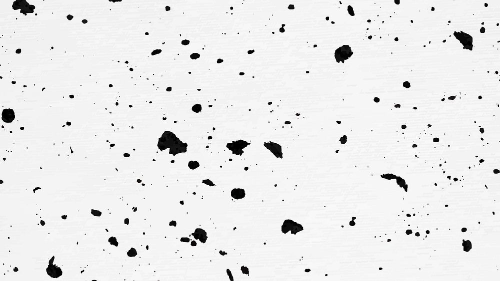 Seamless pattern vector of ink brush splatter background