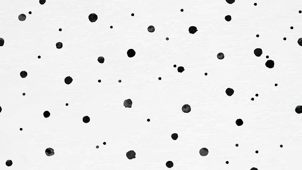 Background of polka dot psd ink brush pattern