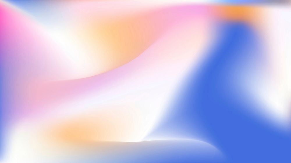 Colorful abstract gradient blur vector background