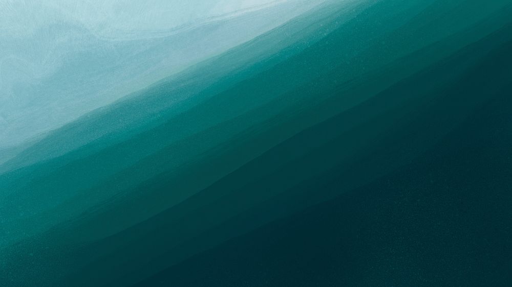 Turquoise ocean watercolor texture background