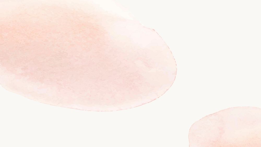 Background of beige watercolor with nude stains in simple style