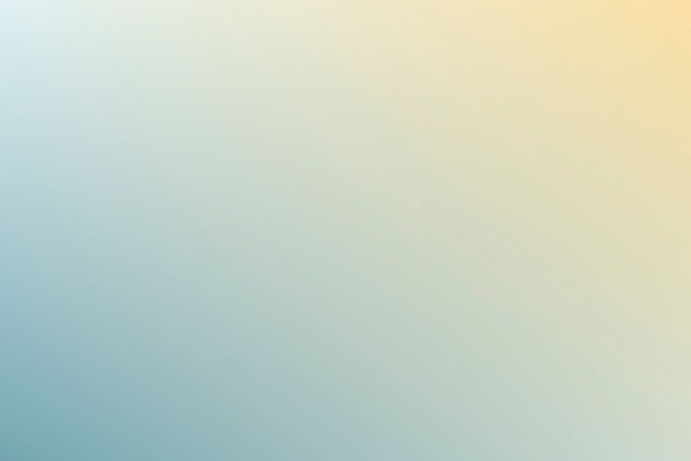 Soft summer gradient background in blue and yellow