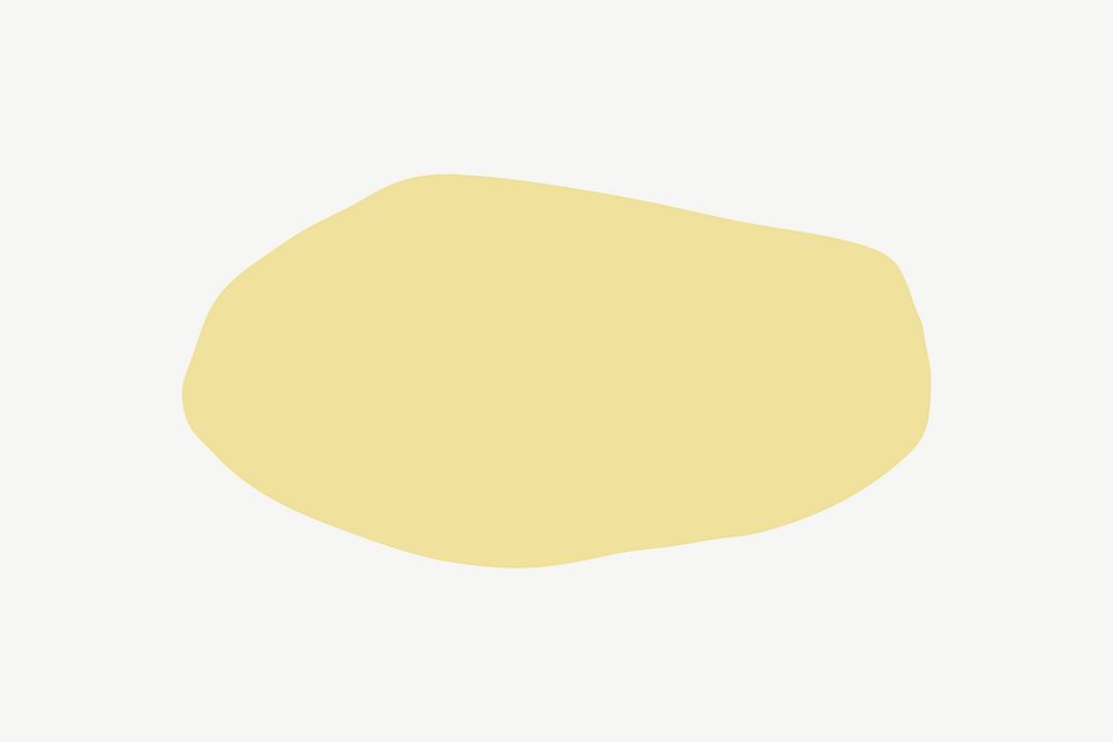 Light yellow shape psd with design space