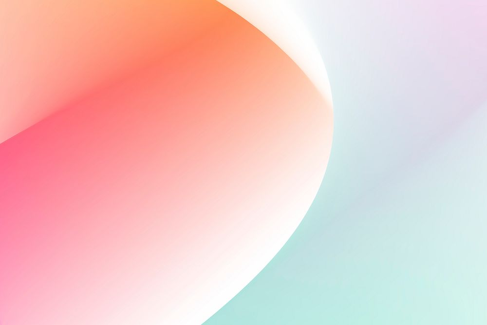 Pastel gradient abstract background with pink and green