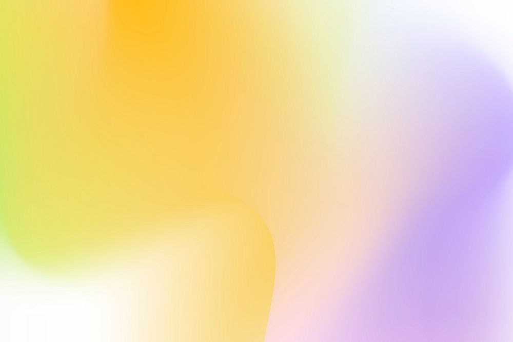 Abstract yellow and purple mesh gradient background