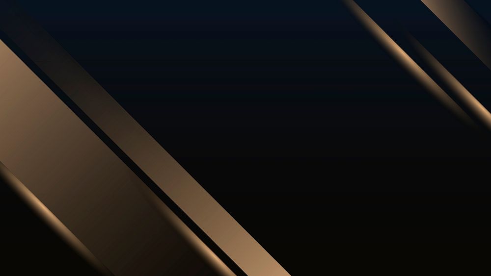 Black geometric desktop wallpaper background with brown design