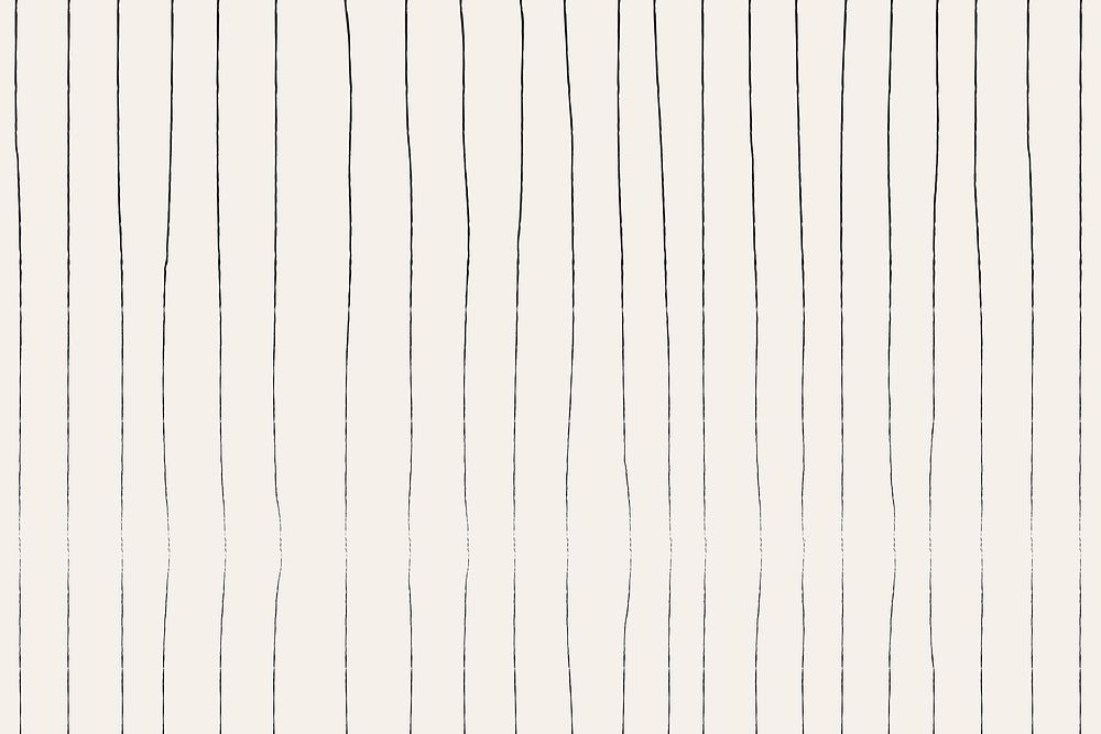 Doodle background, striped pattern design vector