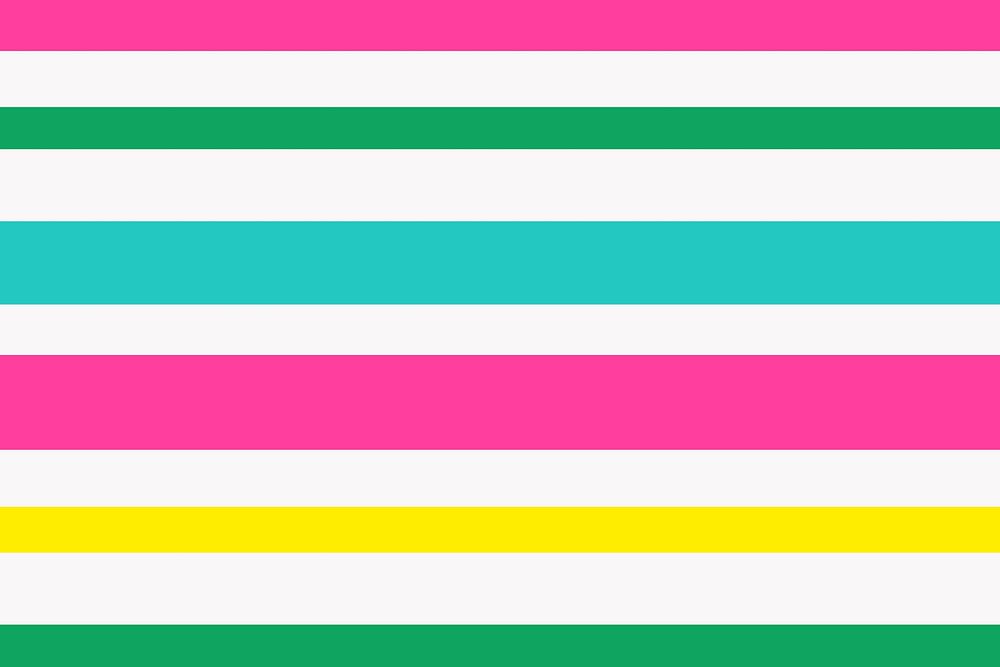 Cute striped background, pink colorful pattern vector