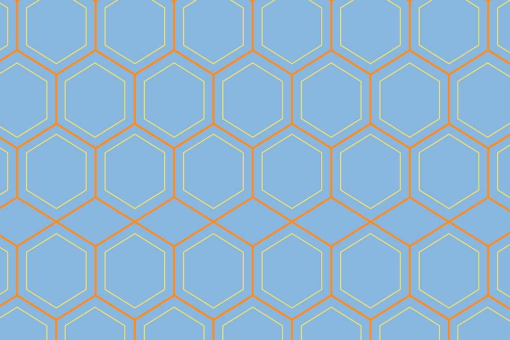 Blue pattern background, abstract geometric design