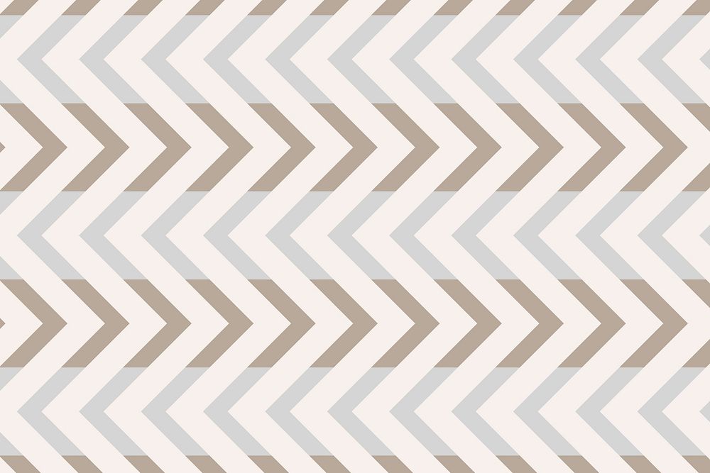 Zigzag pattern background, cream chevron, simple design