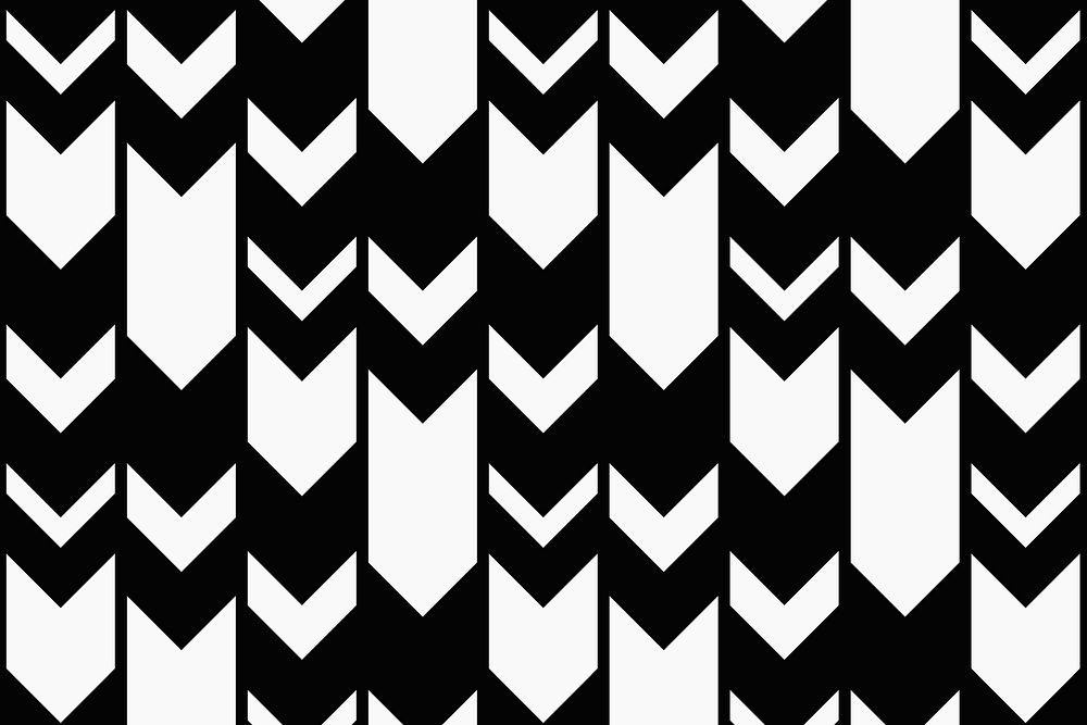 Abstract background, black tribal pattern in simple design