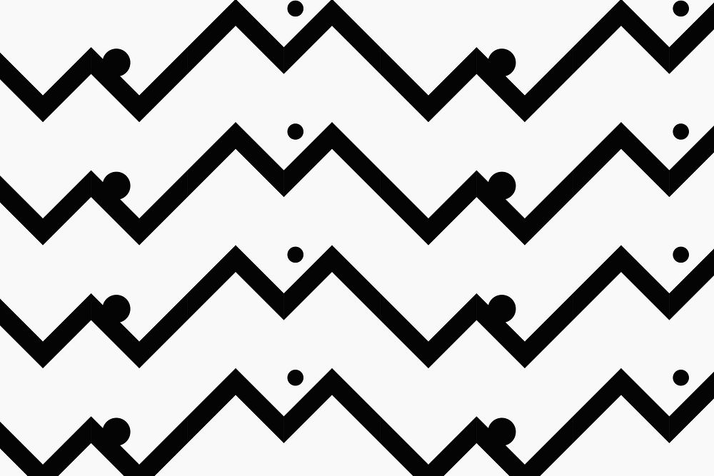 Chevron pattern background, white zigzag, simple design vector
