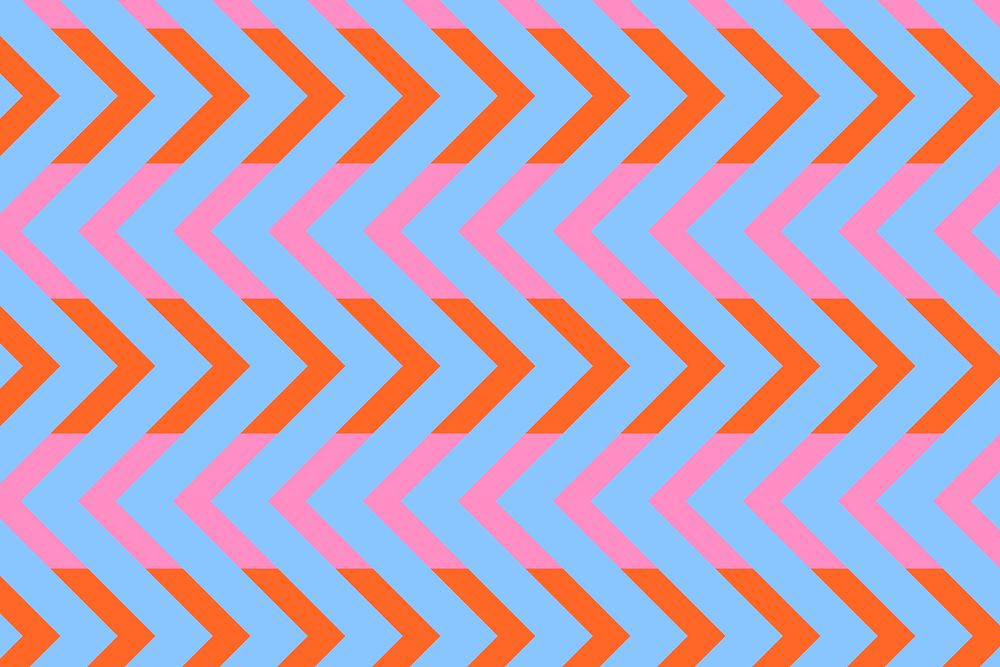 Abstract pattern background, blue chevron creative design