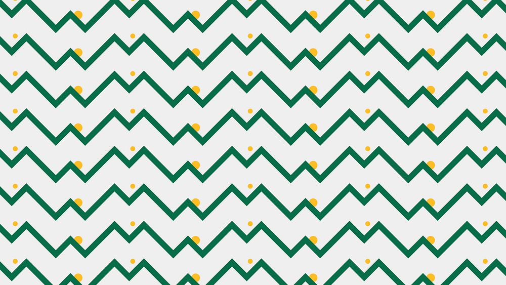 Chevron computer wallpaper, green zigzag pattern, creative background