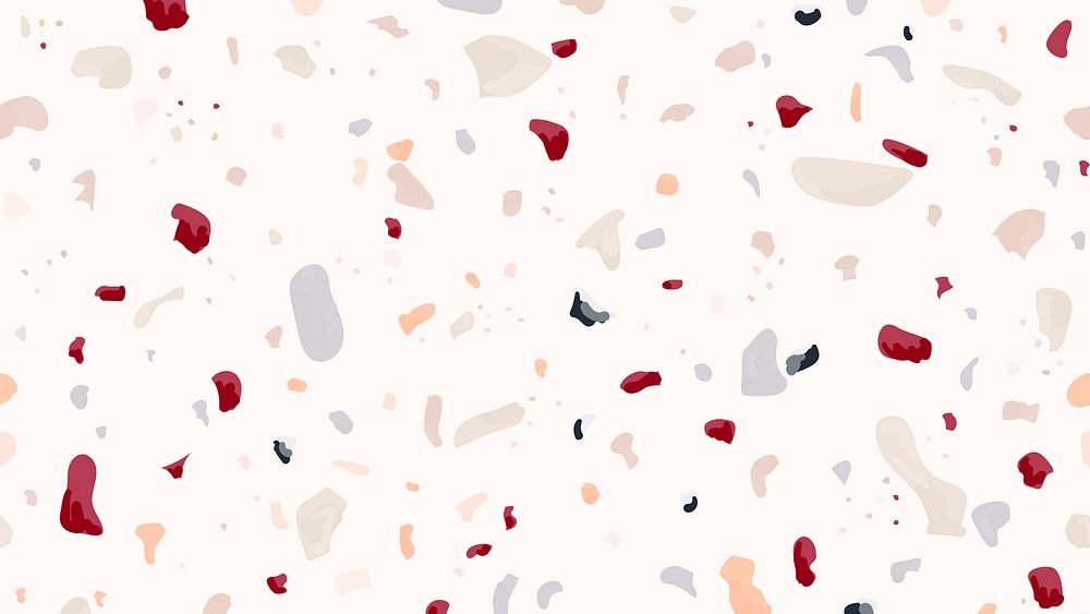 Pastel terrazzo abstract background pattern