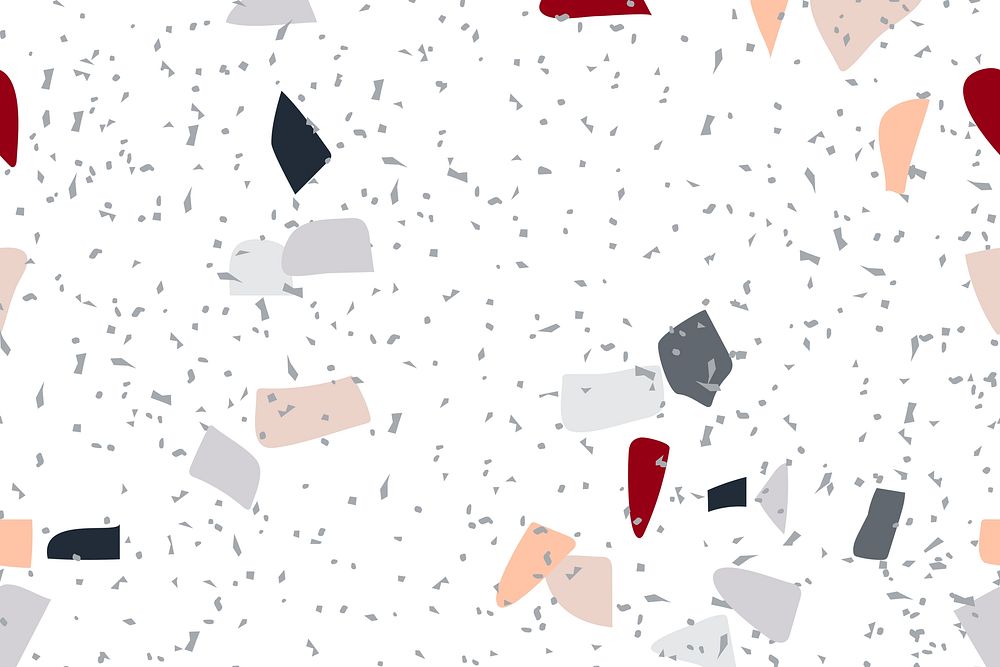 Colorful terrazzo abstract background psd pattern 