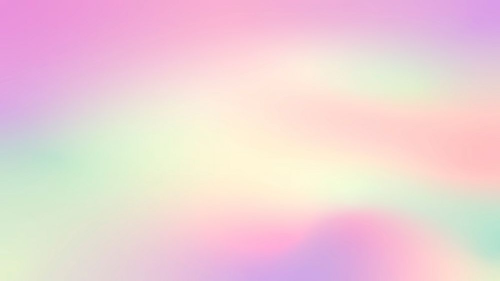 Gradient holographic  HD wallpaper, aesthetic background