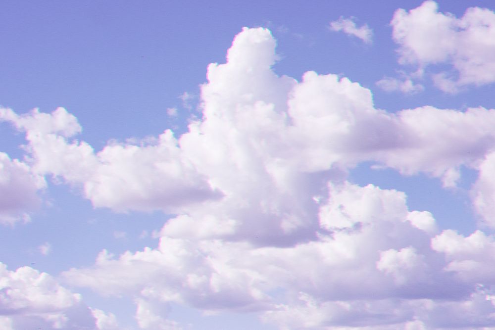 Aesthetic sky background, cloudscape  photo