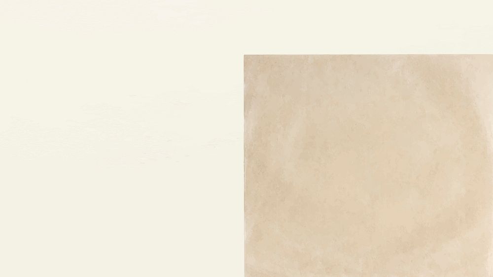 Minimal beige desktop wallpaper, paper texture