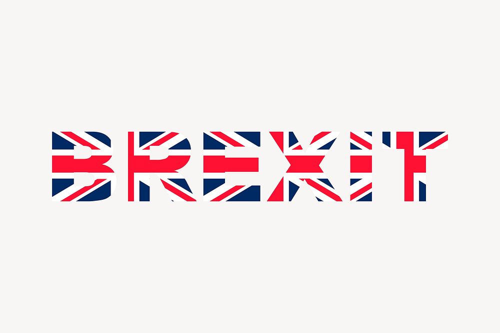 UK brexit clipart, illustration vector. Free public domain CC0 image.
