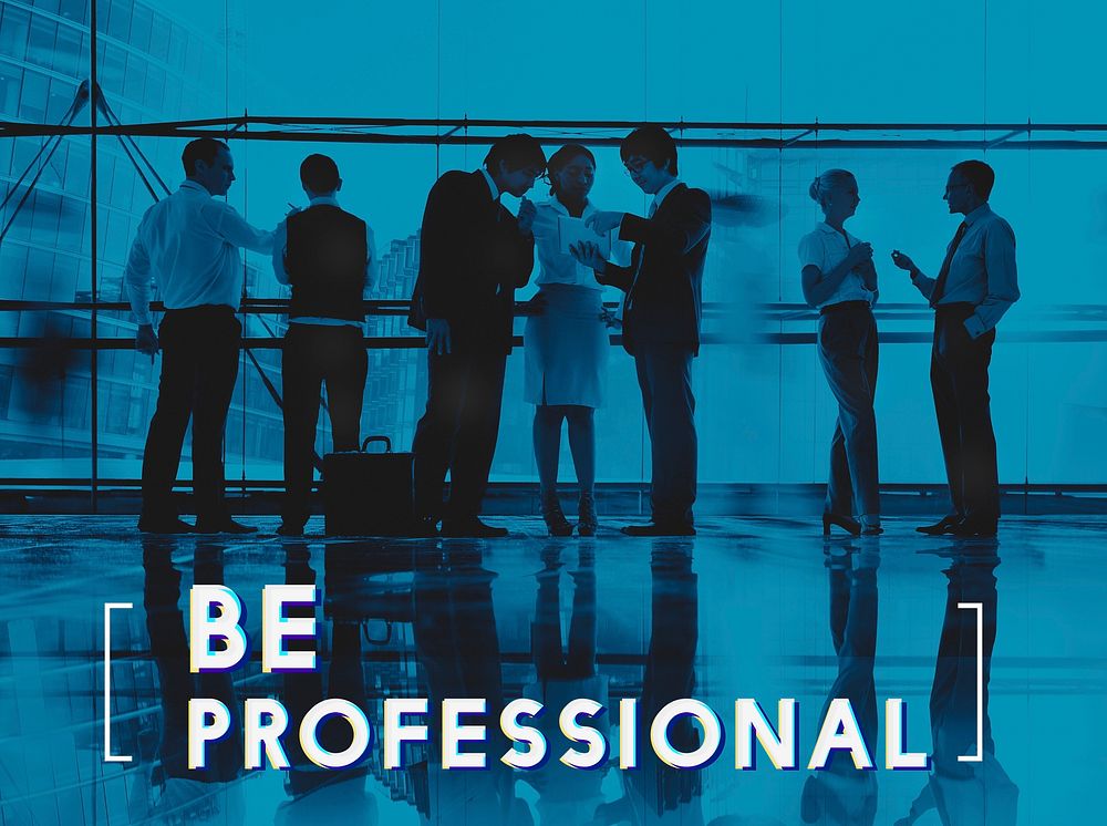 Be Professional Business People Graphic Concept
