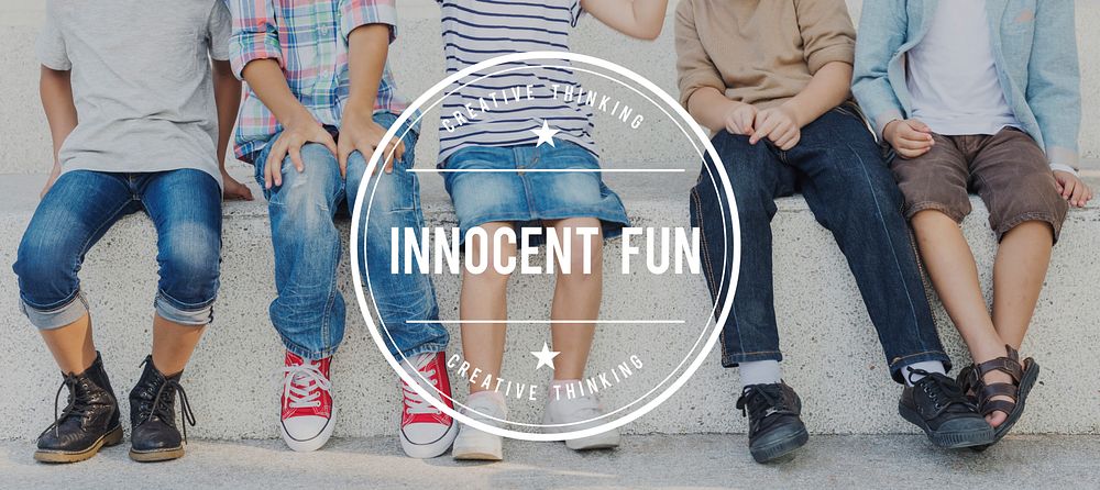 Kids Innocent Fun Children Childhood Youth Concept